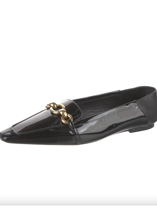 Saint Laurent Shoes - SAINT LAURENT
Patent Leather Le Maillon Loafers, Brand Size 39 ( US Size 9)
